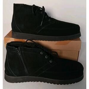 Koolaburra UGG Asaiah Chukka Boots Shoes Men's Black Suede Size 11